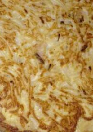 Una foto de Tortilla de fideos