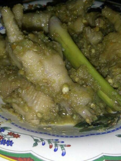 Foto resep Ceker setan sambal ijo