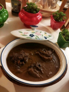 عکسی از دستور 👩🍳فسنجون فوق خوشمزه با رب انار ملس👩🍳