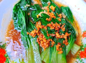 Foto resep Pokcoy Siram Bawang Putih