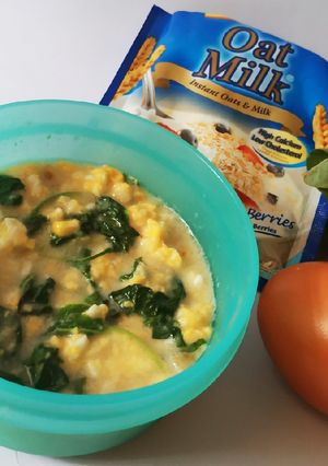 Foto resep Orak Arik Oat Bayam
