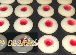 A picture of Jim Jam Cookies.
