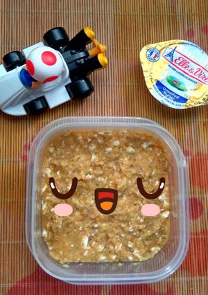 Foto resep MPASI 7+ Jagung Manis Sapi Wortel Brokoli Silken Tofu