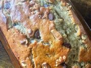 A picture of banana bread