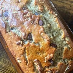 A picture of Banana Bread- Chocolate Walnut 🍌.