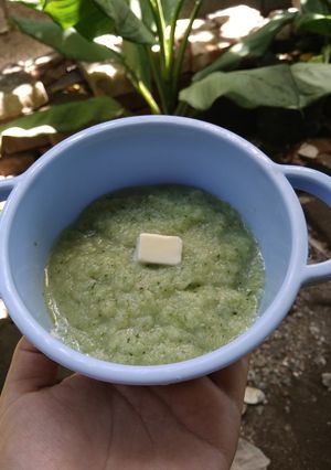 Foto resep Bubur Tim Kepiting