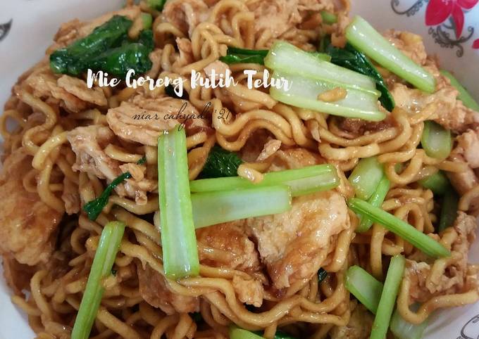 Mie Goreng Putih Telur