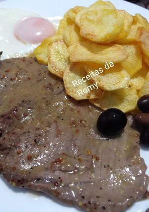 Foto de Bife à cervejaria