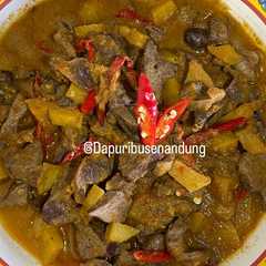A picture of Semur Ati Ampela Ayam Pedas.