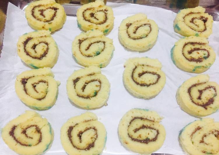 Bolu Gulung Nutella ala Elona