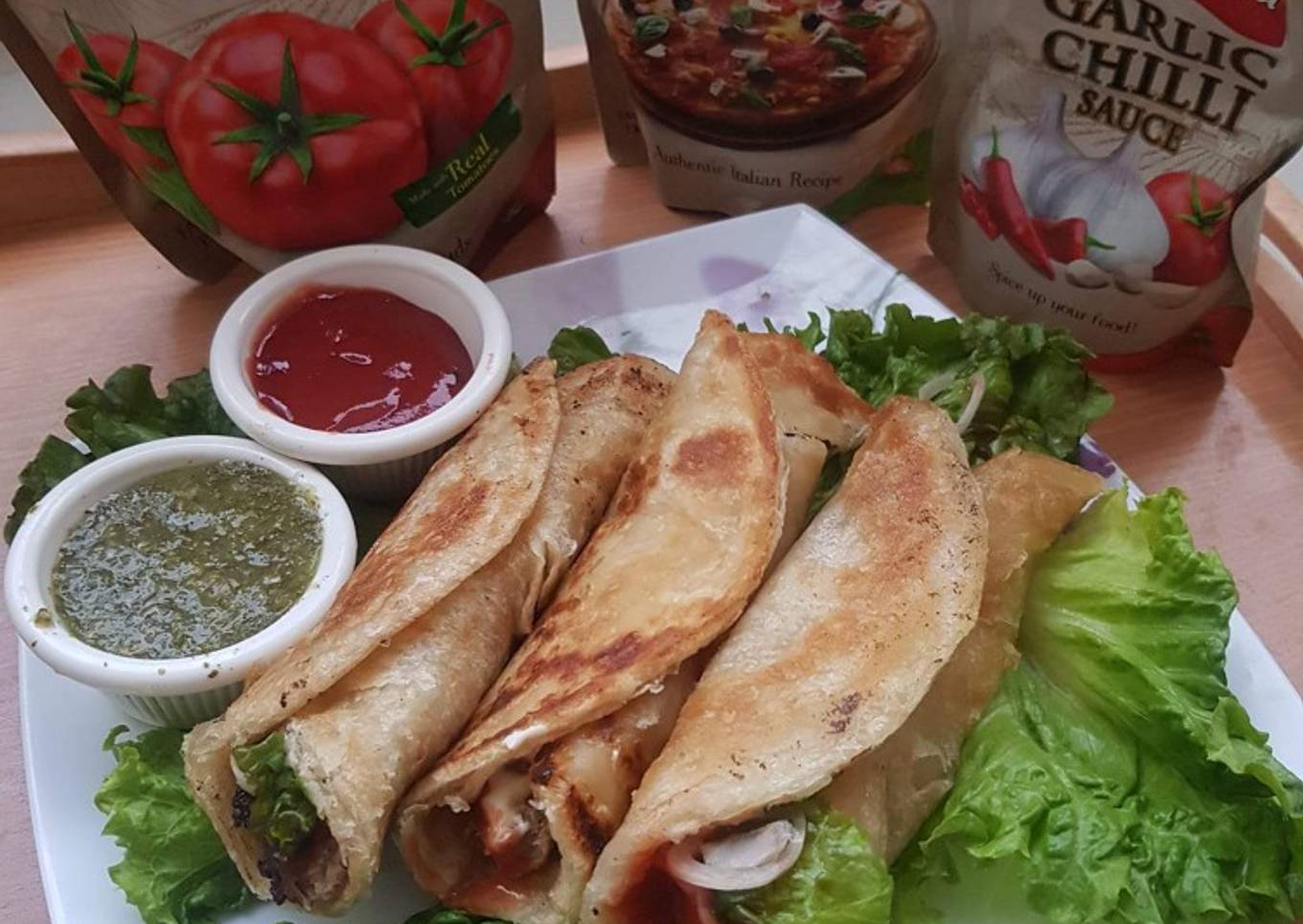 Kebab Paratha Rolls