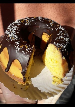 Una foto de Budín de mandarinas
