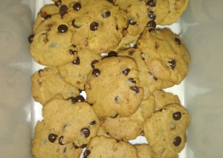 Cookies Irit Dengan Chocolatos Sachet dan Gula Merah/gula Aren