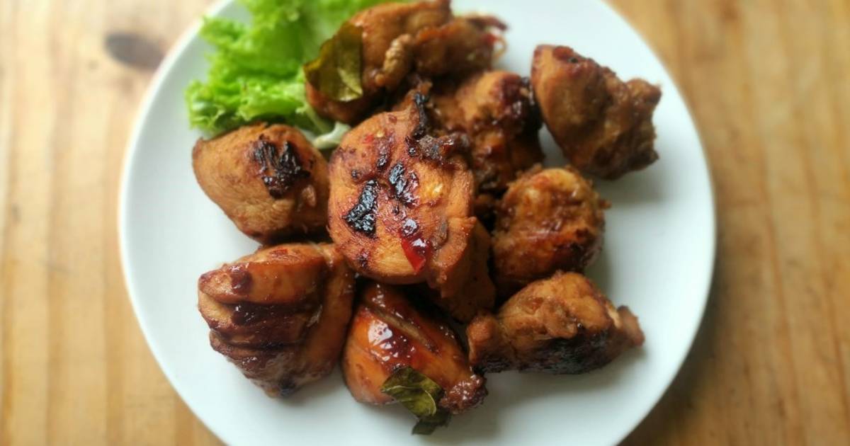 Resep Ayam Panggang Bumbu Manis Pedas Oleh Ria Mamanya Tata Cookpad