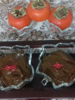 عکسی از دستور 🍊دسر کاکائویی خرمالو🍊