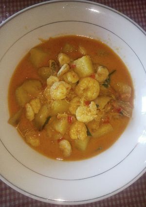 Foto resep Kari Udang Kentang