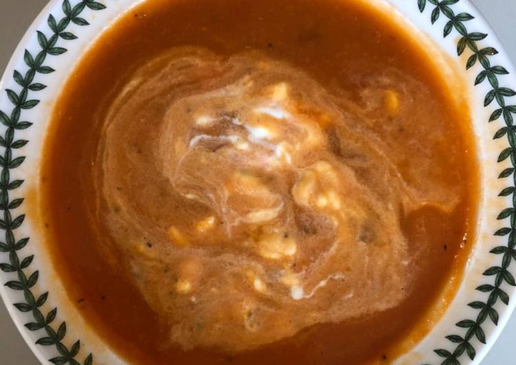 Recipe of Quick Use-up Tomato Soup