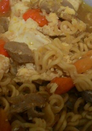 Foto resep Mie Rebus Instan Tumis Bawang