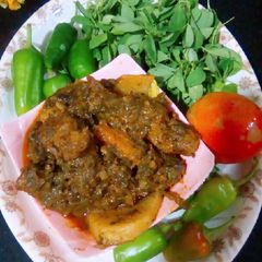 پالک گوشت A picture of پالک گوشت.