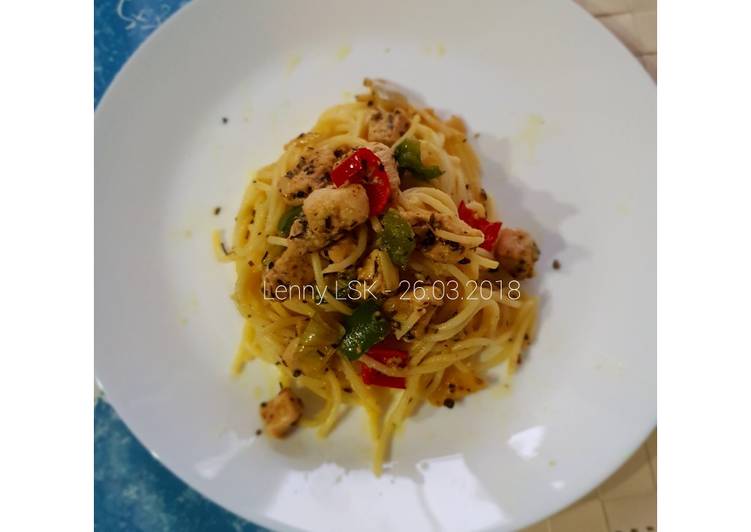 Cara Gampang Menyiapkan Spaghetti Aglio Olio MomLen Anti Gagal