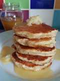 Vickys Pineapple Pancakes with Syrup, GF DF EF SF NF
