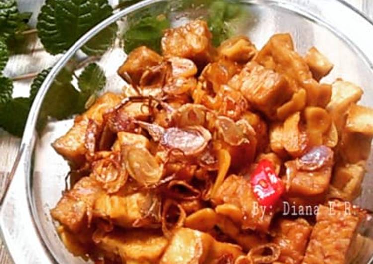 Orek Tahu Tempe Basah
