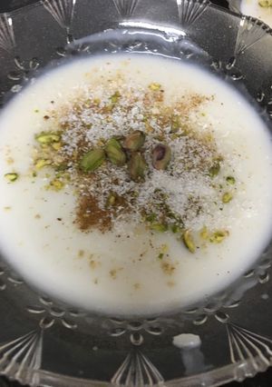 صورة لوصفة رز بحليب