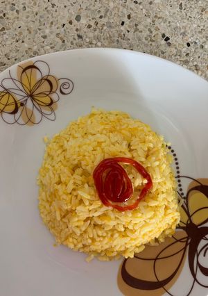 Una foto de Arroz de ahuyama