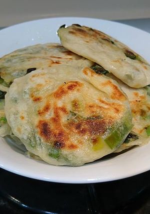 迷你蔥燒餅(蔥油餅) 的食譜成品照片