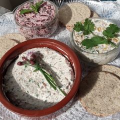 A picture of Cheese & Walnut Spread Trio.