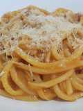 Pasta en crema de calabaza o zapallo