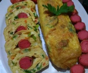 Siap Saji Telur gulung mata sosis Enak Sempurna Siap Saji Telur gulung mata sosis Enak Sempurna