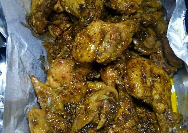 Spicy chicken wings