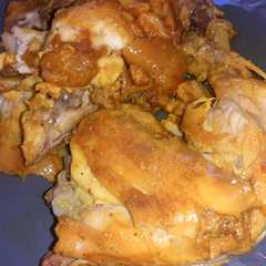 Una foto de Pollo en olla a presión 🍗🍗🍗🍗🍽🍽