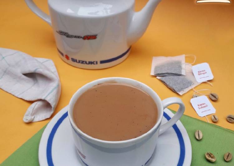 Langkah Mudah untuk Membuat Coffee Milk Tea, Enak Banget