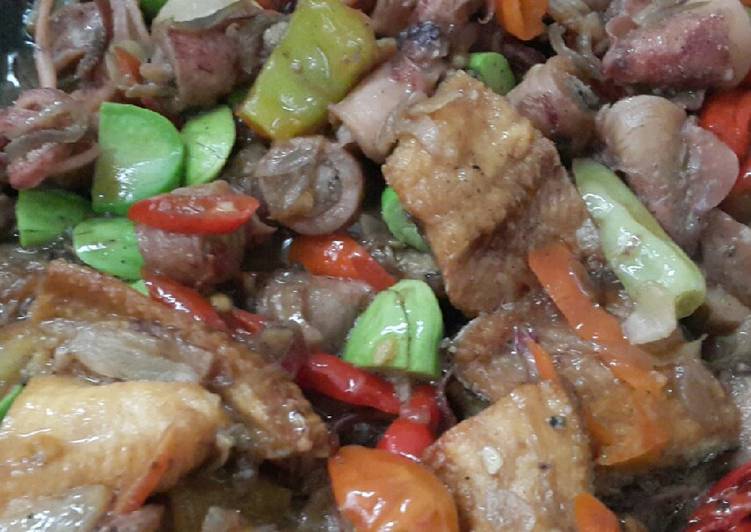 Resep masakan Tumis asin cumi gabus pete pedas | Cara Buat Tumis asin cumi gabus pete pedas Yang Menggugah Selera