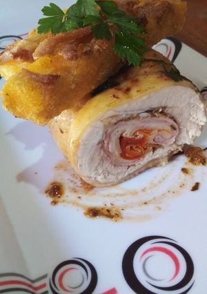 Una foto de Matambrito de pollo hervido FÁCIL