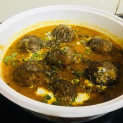 A picture of Spinach cheese kofta.