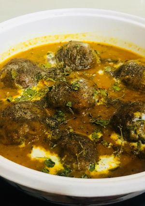 A picture of Spinach cheese kofta.