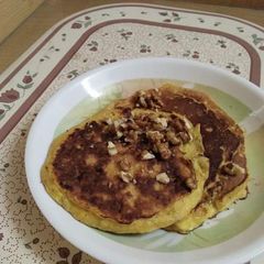 A picture of Banana pancakes.