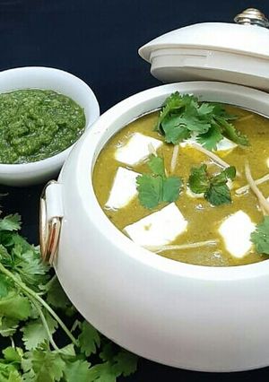चटनी फ्लेवर पनीर कोरमा (chutney flavour paneer korma recipe in Hindi) रेसिपी मुख्य फोटो