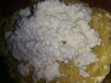 Puré de apio y batata