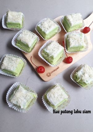 Foto resep Kue potong labu siam