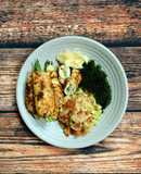 Ức gà cuộn măng tây nướng [Eat clean - Lose weight]