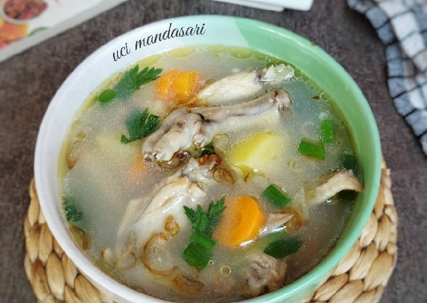 Sup Bening Ceker Ayam