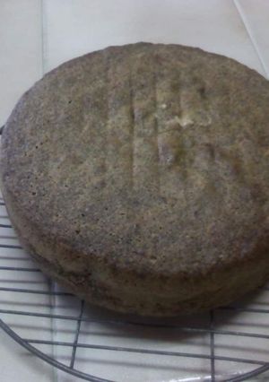A picture of Poppy seed cake #authormarathon. #4weekschallenge.