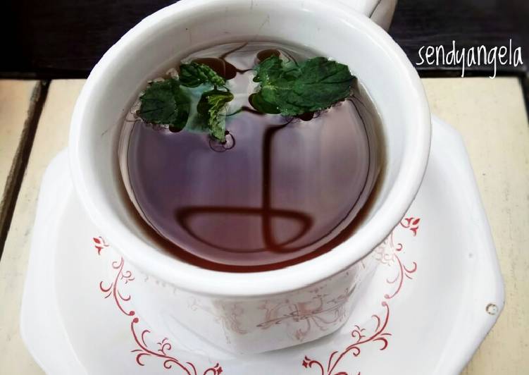 Resep Honey mint tea ☕ Anti Gagal