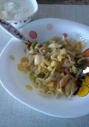 عکسی از دستور غذای کودک