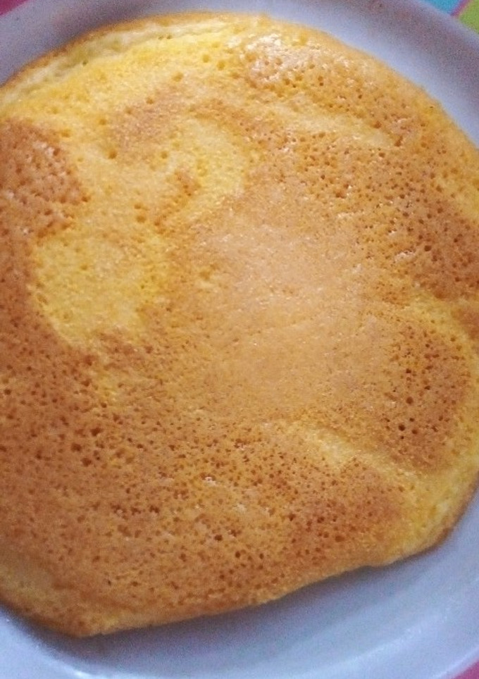 Una foto de Panqueque de polenta a la sartén