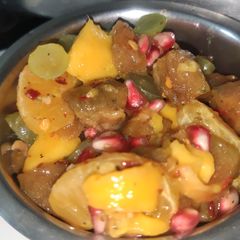 A picture of Tangy, spicy Fruit punch.